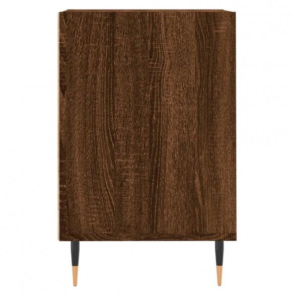 Meuble TV Chêne marron 100x35x55 cm Bois d'ingénierie