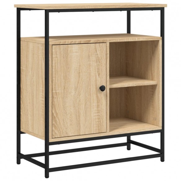 Buffet chêne sonoma 69x35x80 cm bois d'ingénierie