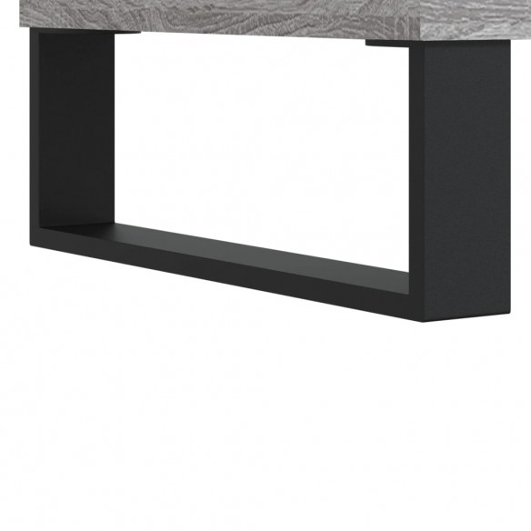 Table de chevet sonoma gris 40x35x50 cm bois d’ingénierie