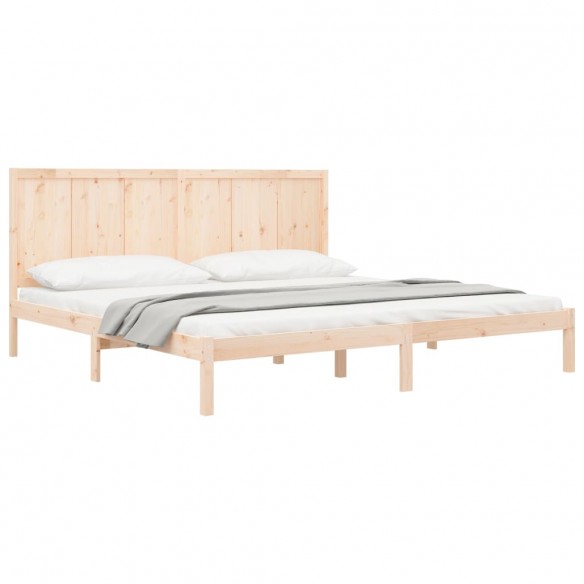 Cadre de lit bois de pin massif 180x200 cm super king