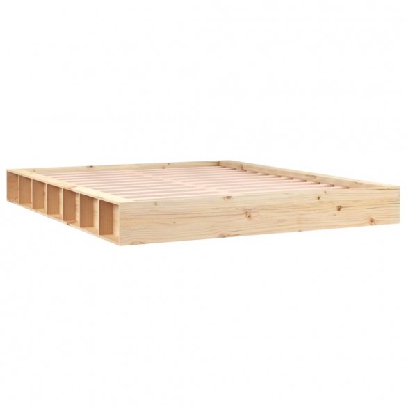 Cadre de lit 200x200 cm Bois massif