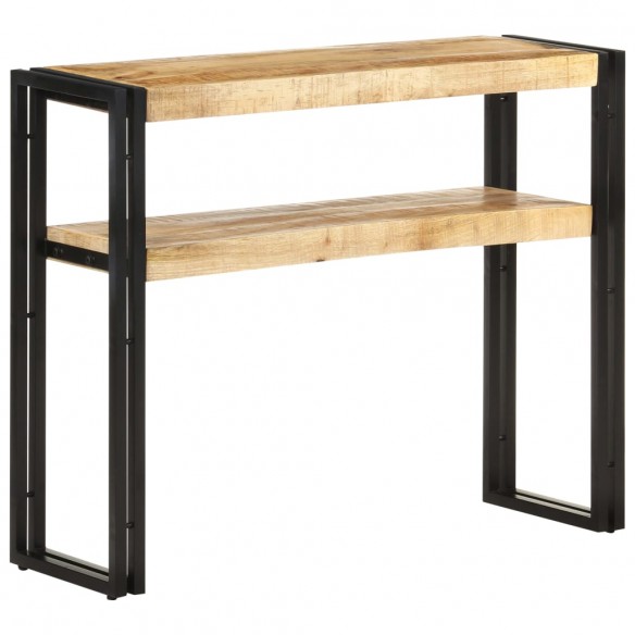 Table console 90x30x75 cm Bois de manguier brut