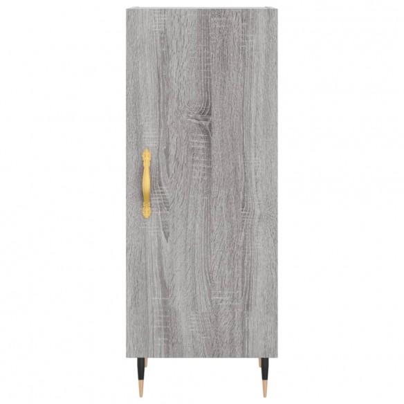 Buffet haut Sonoma gris 34,5x34x180 cm Bois d'ingénierie