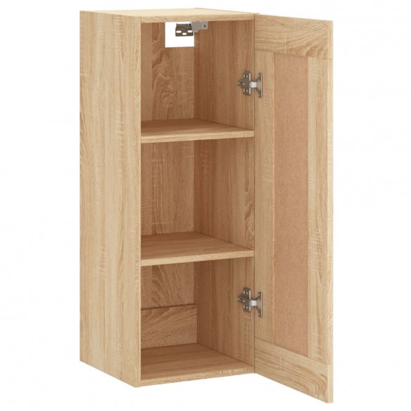 Armoire murale chêne sonoma 34,5x34x90 cm bois d'ingénierie