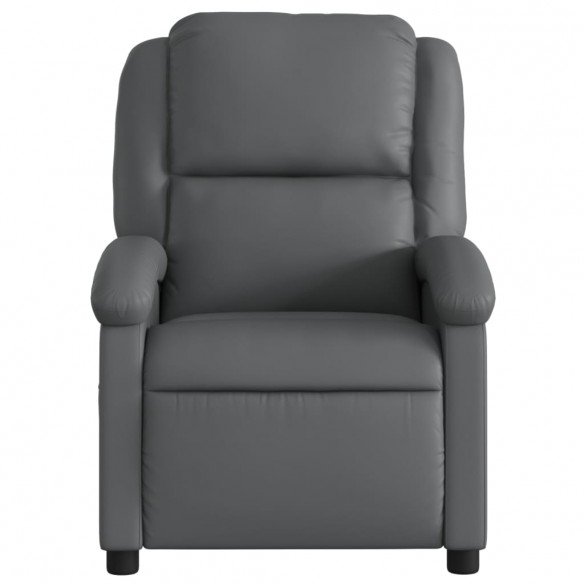 Fauteuil inclinable Gris Similicuir