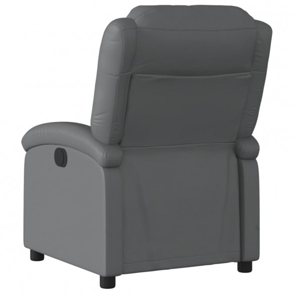 Fauteuil inclinable Gris Similicuir