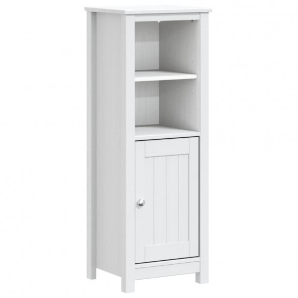 Armoire de salle de bain BERG blanc 40x34x110 cm pin massif