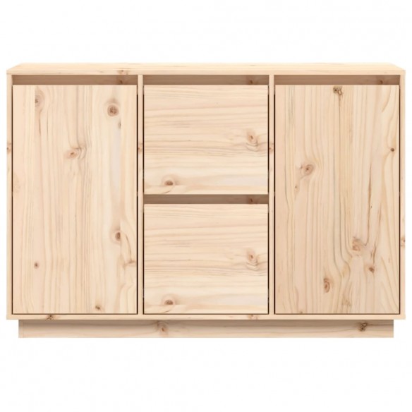 Buffet 110x34x75 cm bois massif de pin