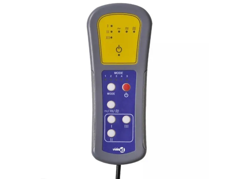 Fauteuil de massage inclinable Noir Similicuir