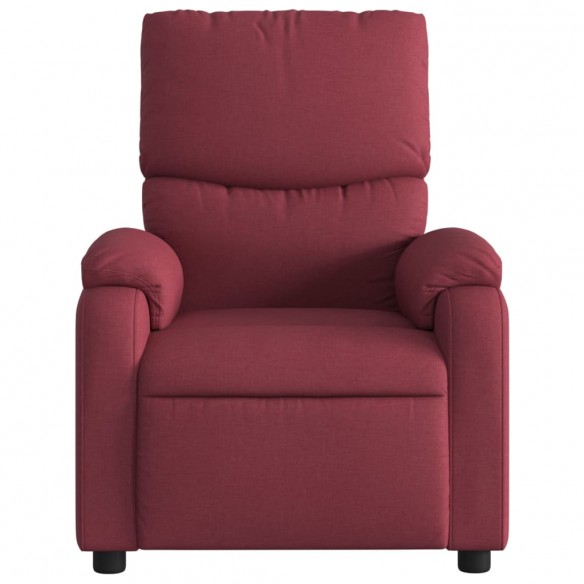 Fauteuil inclinable Rouge bordeaux Tissu