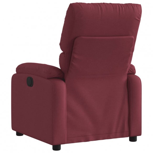 Fauteuil inclinable Rouge bordeaux Tissu