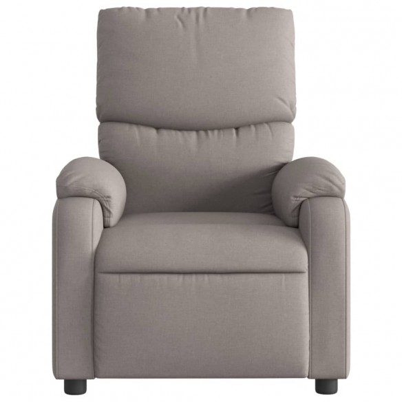 Fauteuil inclinable Taupe Tissu