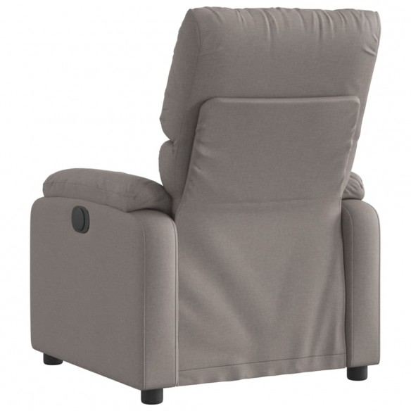 Fauteuil inclinable Taupe Tissu