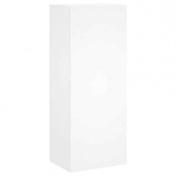 Meuble TV mural blanc 40,5x30x102 cm bois d'ingénierie