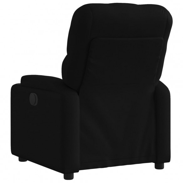 Fauteuil inclinable Noir Tissu