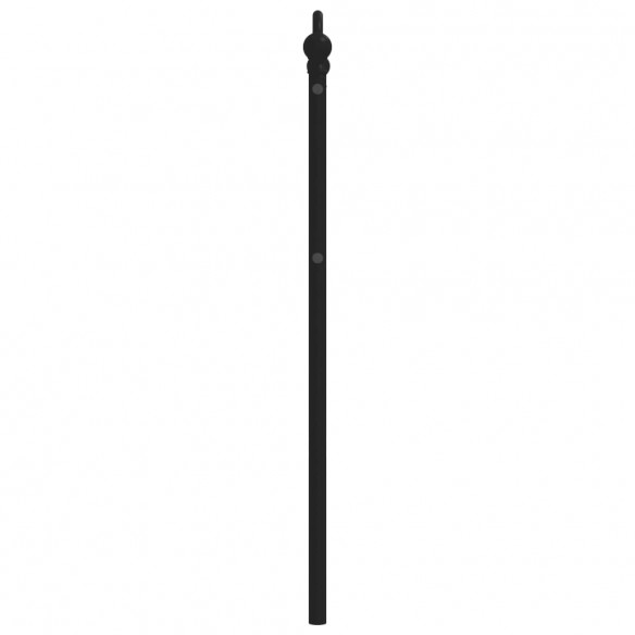 Tête de lit métal noir 80 cm