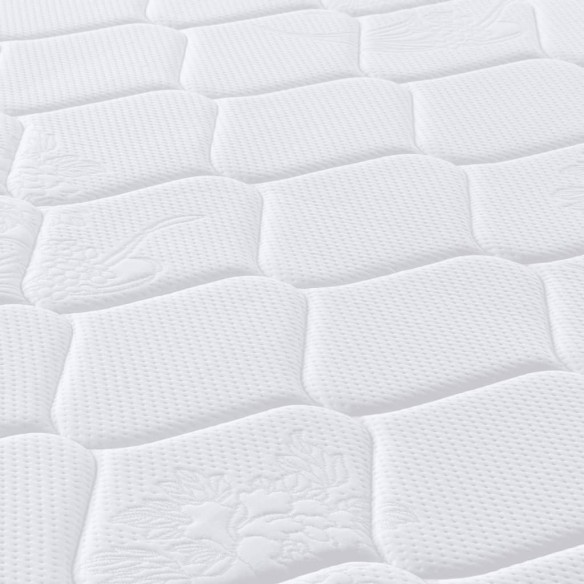 Matelas à ressorts ensachés dureté moyenne 140x190 cm