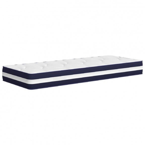 Matelas à ressorts ensachés dureté moyenne 90x190 cm