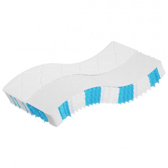 Matelas à ressorts ensachés dureté moyenne 80x200 cm