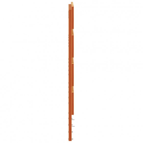 Tête de lit cire marron 150 cm bois massif de pin