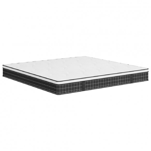 Matelas à ressorts bonnell moyen 200x200 cm