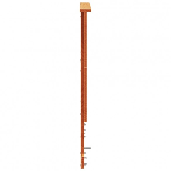 Tête de lit cire marron 180 cm bois massif de pin