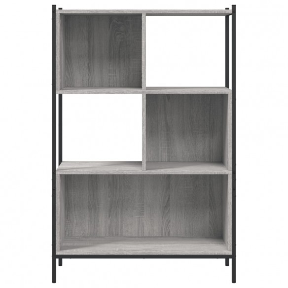 Bibliothèque sonoma gris 72x28x109 cm bois d'ingénierie