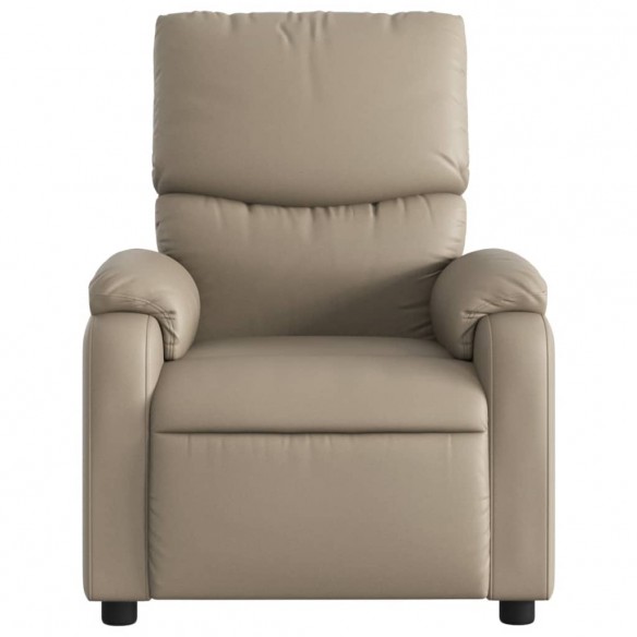 Fauteuil inclinable électrique Cappuccino Similicuir