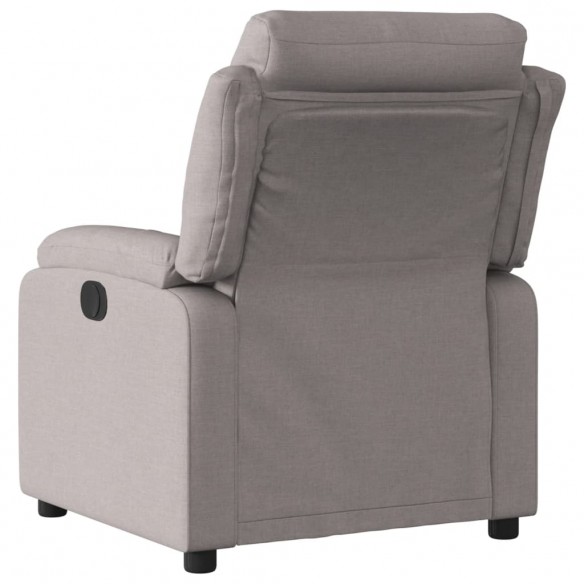 Fauteuil inclinable Taupe Tissu