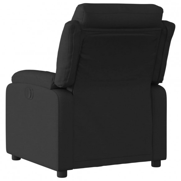 Fauteuil inclinable Noir Tissu