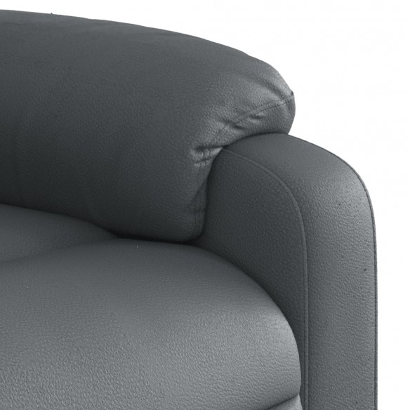 Fauteuil inclinable Gris Similicuir