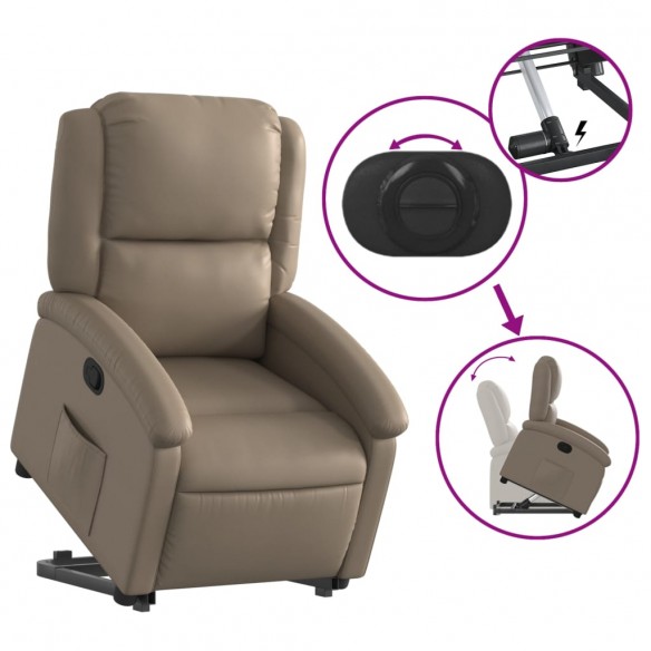 Fauteuil inclinable Cappuccino Similicuir