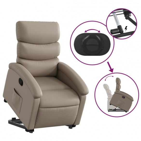 Fauteuil inclinable Cappuccino Similicuir