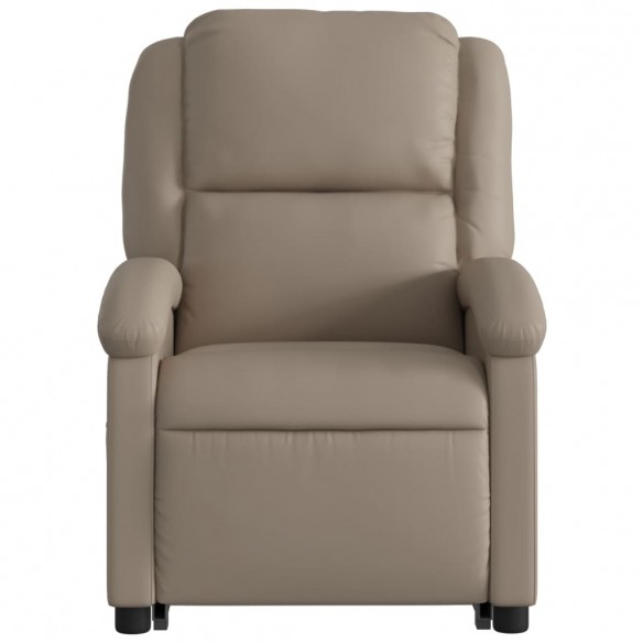 Fauteuil inclinable de massage Cappuccino Similicuir