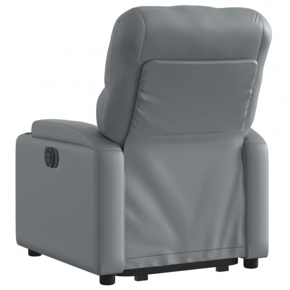 Fauteuil inclinable Gris Similicuir