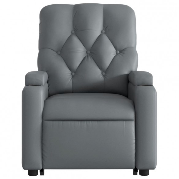 Fauteuil inclinable Gris Similicuir