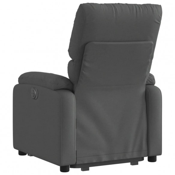 Fauteuil inclinable Gris foncé Tissu