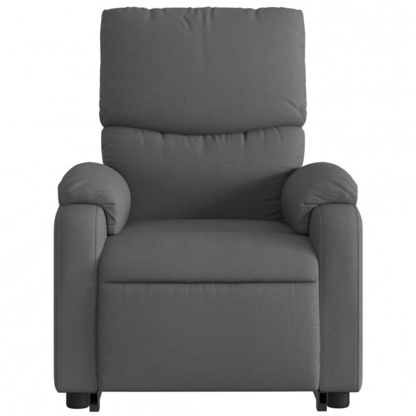 Fauteuil inclinable Gris foncé Tissu