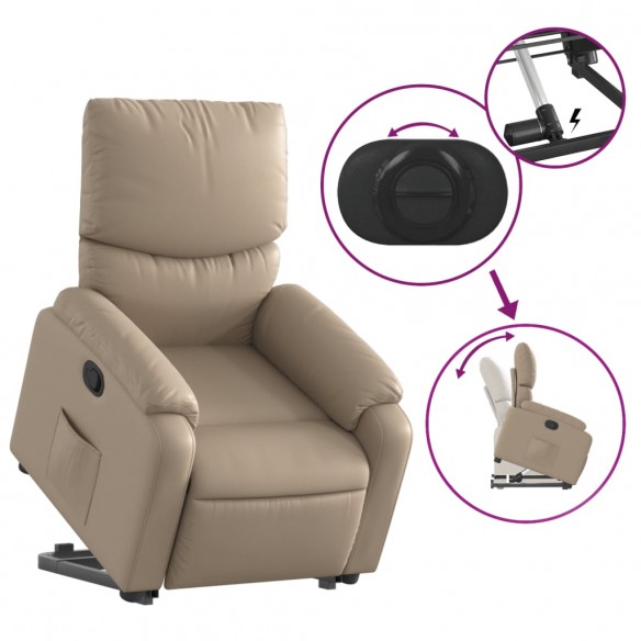 Fauteuil inclinable Cappuccino Similicuir