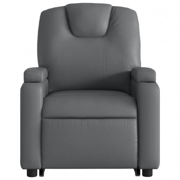 Fauteuil inclinable Gris Similicuir