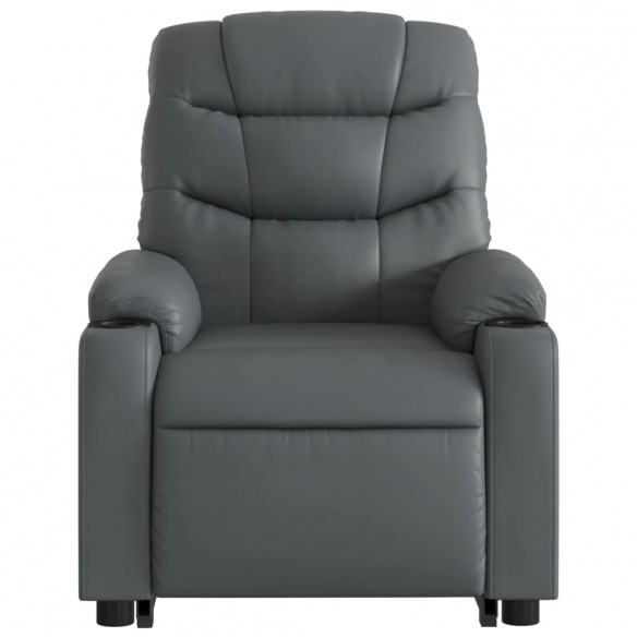 Fauteuil inclinable Gris Similicuir