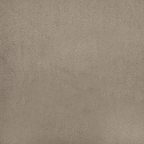 Canapé 2 places avec oreillers taupe 120 cm tissu microfibre