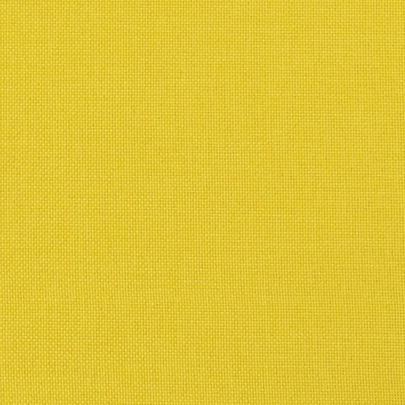 Ensemble de canapés 2 pcs jaune clair tissu