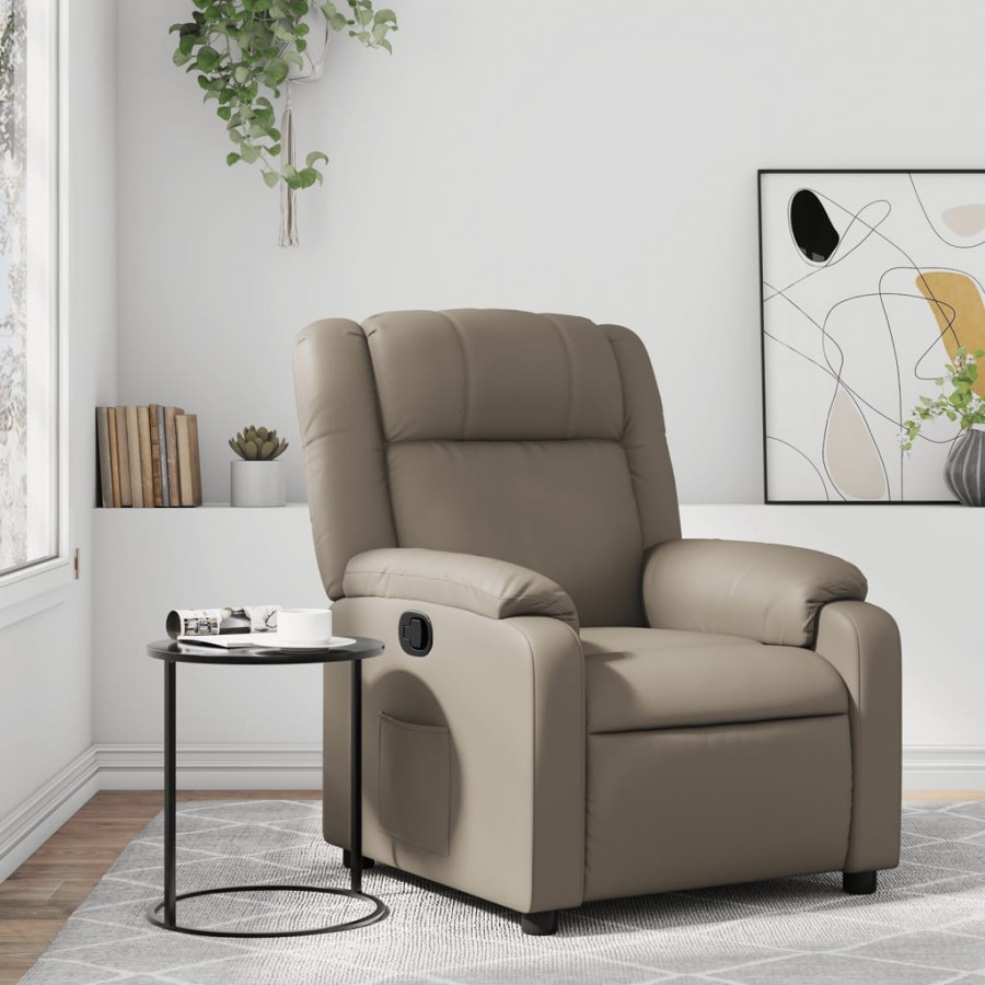 Fauteuil inclinable Cappuccino Similicuir