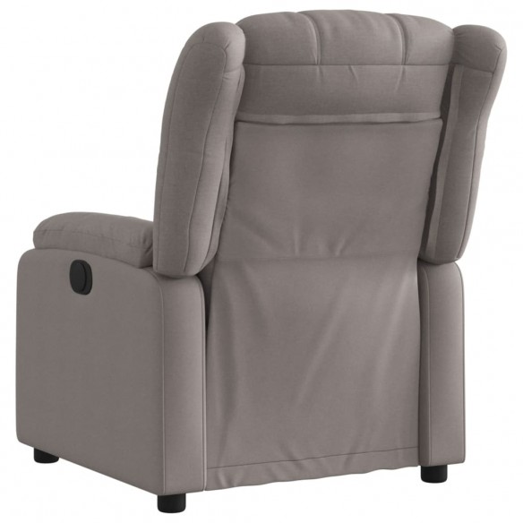 Fauteuil inclinable Taupe Tissu