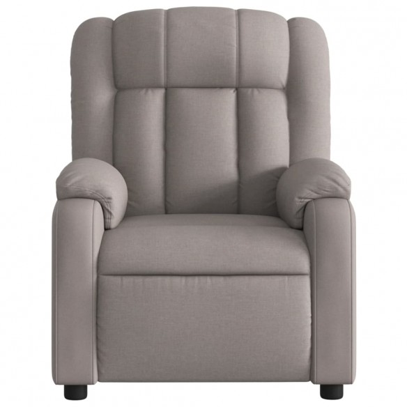 Fauteuil inclinable Taupe Tissu