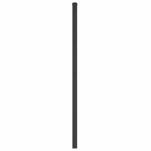Tête de lit métal noir 107 cm