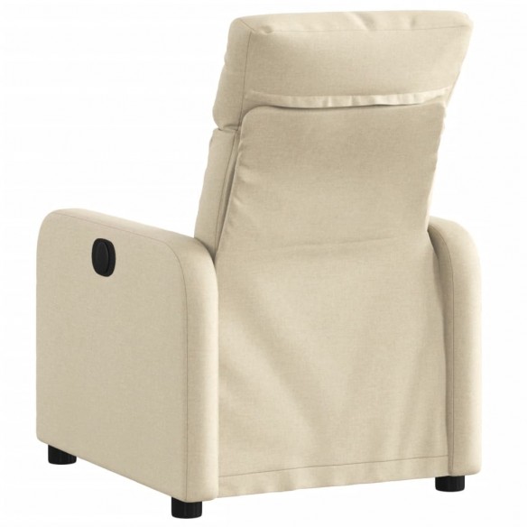 Fauteuil inclinable Crème Tissu