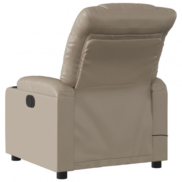 Fauteuil de massage inclinable Cappuccino Similicuir