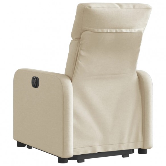 Fauteuil inclinable Crème Tissu